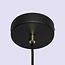 Pendant lamp Lauren in black and gold