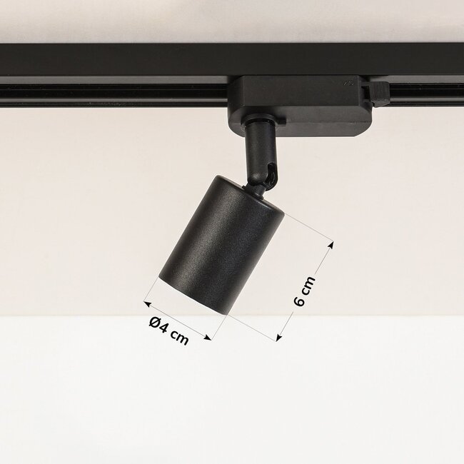 Track spot 1-phase Jax - black