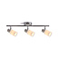 Modern ceiling spotlight silver, 3 lights - Kali (E14 socket)