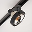 3 metre 1-phase track system set with Skaly spotlights, black