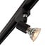 1.5 metre 1-phase track system set with Stanley spotlights, black