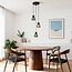 Industrial Black Ceiling Light - Hailey