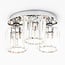 ceiling light Kiara with crystals - chrome