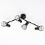 Ceiling lamp Faith 4-light in black