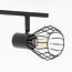Ceiling lamp Faith 4-light in black