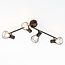 Ceiling lamp Faith 4-light in black