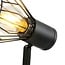 Ceiling lamp Julia 2-light in black