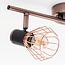 Ceiling lamp Vivian, 2-light, copper