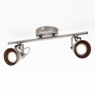 Michigan ceiling light - matt silver