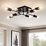 Ceiling lamp Montana, matte-black