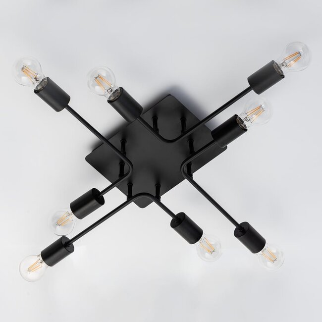 Ceiling light black and gold - Montana