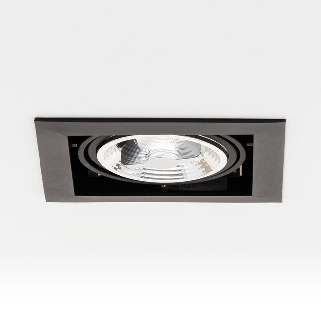 AR111 adjustable recessed spot Carter - black