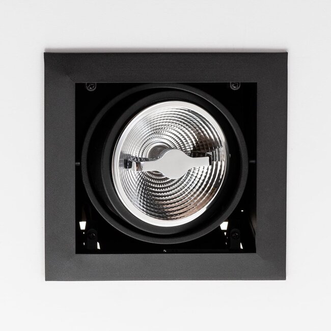 AR111 adjustable recessed spot Carter - black