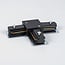 T-connector for 1-phase track, black