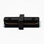 Straight connector for 1-phase track, black