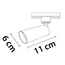 1-phase track spotlight Juno, black and gold