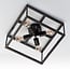 Industrial ceiling lamp Barcelona with metal construction