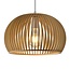 Wooden pendant light Jakarta - natural