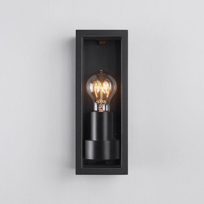 Industrial outdoor wall light Valentina - black