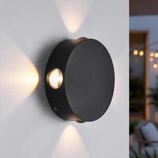 Industrial wall lamp Marine - black