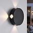 Industrial outdoor wall light Marine - black