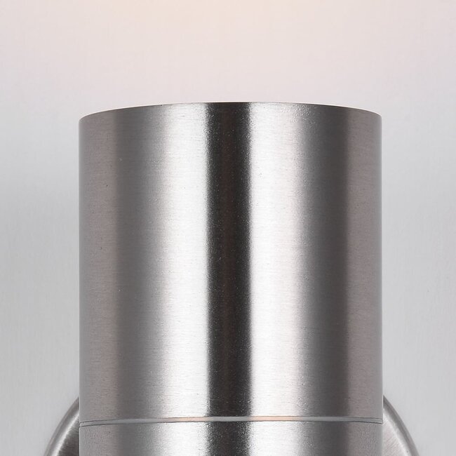 2-light stainless steel outdoor wall light Amy