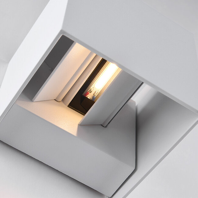 Modern Wall Light Outdoor Oliver - white