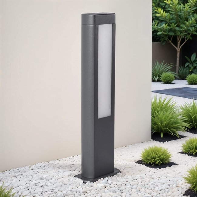 Outdoor floor lamp Stein - anthracite with integrated LED