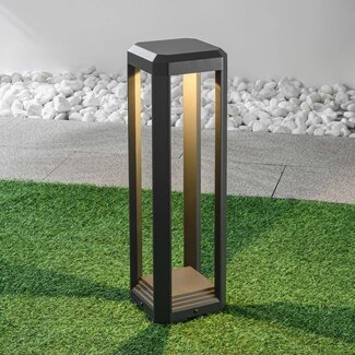 Outdoor floor lamp Cobalt - anthracite with integrated LED