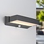 Onyx outdoor wall light with sensor - anthracite