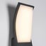 Outdoor wall light Mica - anthracite with integrated LED