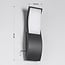 Outdoor wall light Mica - anthracite with integrated LED