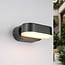 Adjustable wall light Isabelle - black with integrated LED
