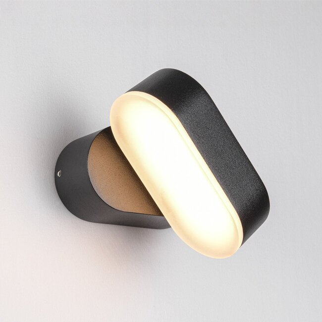 Modern swivel wall lamp Isabelle - black