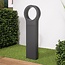 Outdoor floor lamp Leonardo in anthracite - 50 cm with integrated LED