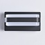 Outdoor wall light Lorenzo - anthracite with integrated LED