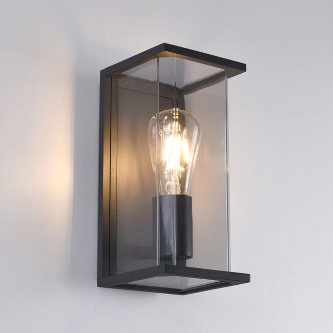 Modern outdoor wall light Flavio IP44 - anthracite