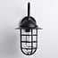 Outdoor wall light Claudia in black