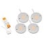 LED cabinet lighting Kaya complete set of 4 spotlights