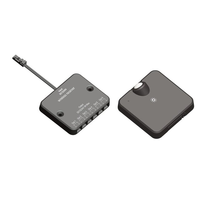 Wireless touch dimmer with motion sensor - cabinet lighting