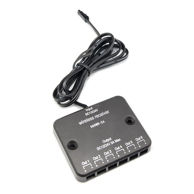 Wireless square touch dimmer