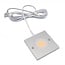 Ultra-flat LED cabinet spotlight Alina - silver-grey