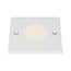 Ultra-flat LED cabinet spotlight Alina - silver-grey