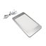LED surface-mounted cabinet spotlight Apollo - silver-grey