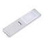 LED surface-mounted cabinet spotlight Lex with sensor - silver-grey