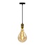 Industrial pendant light cord - gold