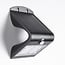 Solar outdoor wall light Single conan 3.2W with sensor - black