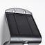 Solar outdoor wall light Single conan 3.2W with sensor - black