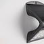 Solar wall light Alien 1.5W with sensor - black