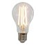 A70 dimmable clear glass LED filament bulb (2700K) 12W